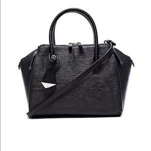 REBECCA MINKOFF BLACK SATCHEL BAG